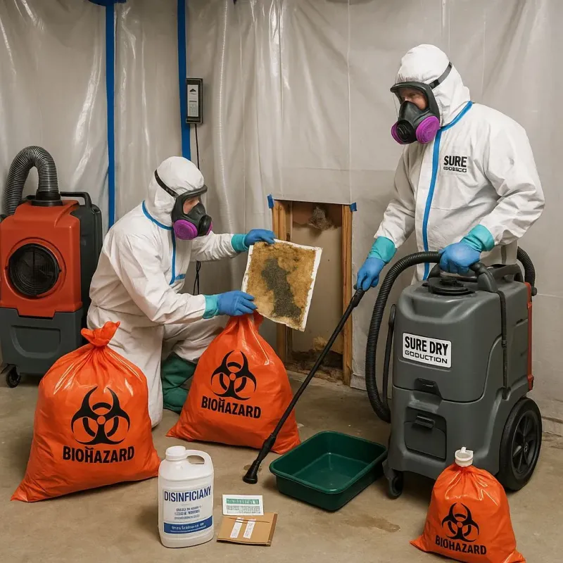 Contaminated Water Handling Protocols process in Woodbury, NJ