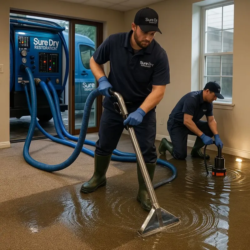 Water Extraction and Removal process in Woodbury, NJ